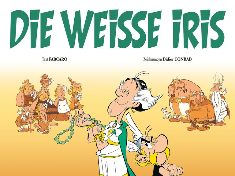 Buchcover zu "Asterix: Die weiße Iris". (Quelle: Egmont Ehapa Media)