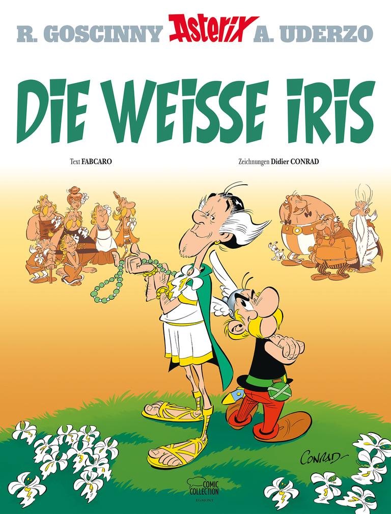 Buchcover zu "Asterix: Die weiße Iris"
