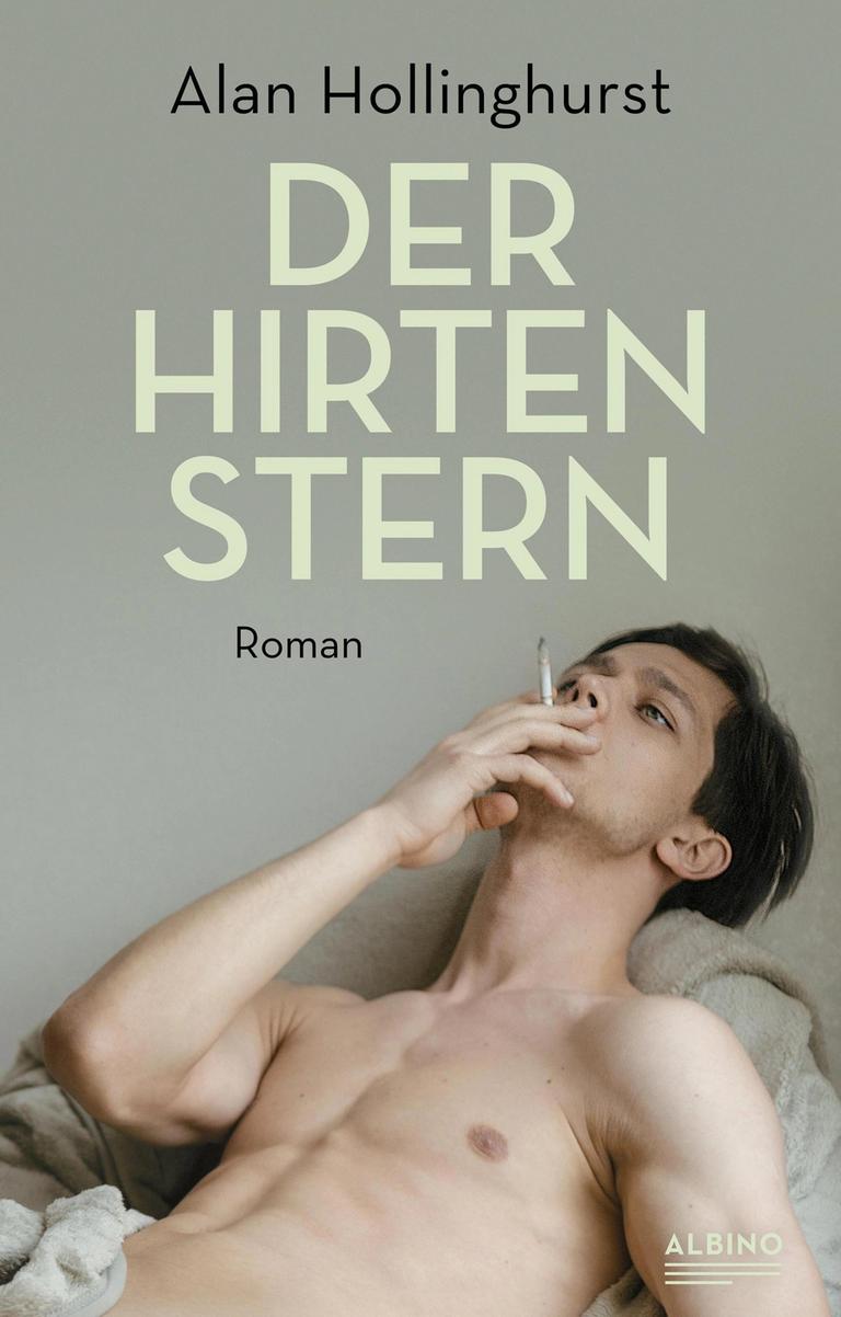 Das Buchcover zeigt den muskulösen  Oberkörper eines jungen Mannes, der versonnen eine Zigarette raucht. 