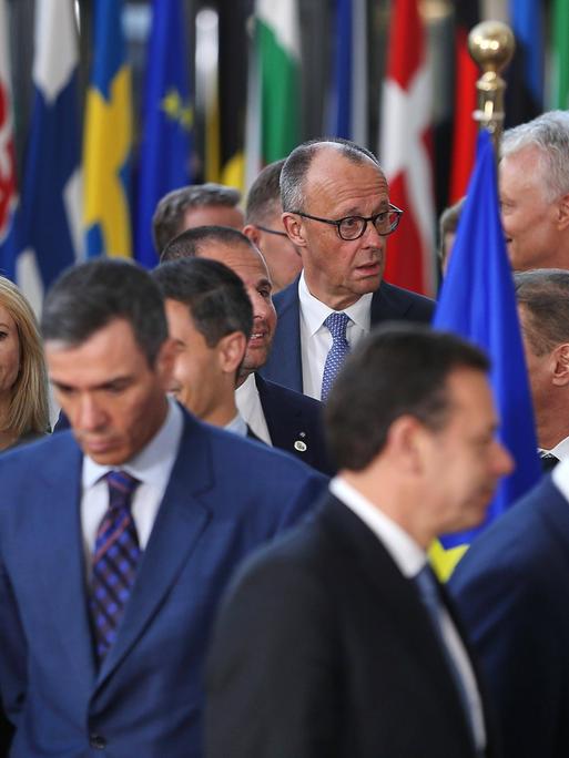 EU-Gipfel: Die Staats- und Regierungschefs bei einem Treffen in Brüssel.