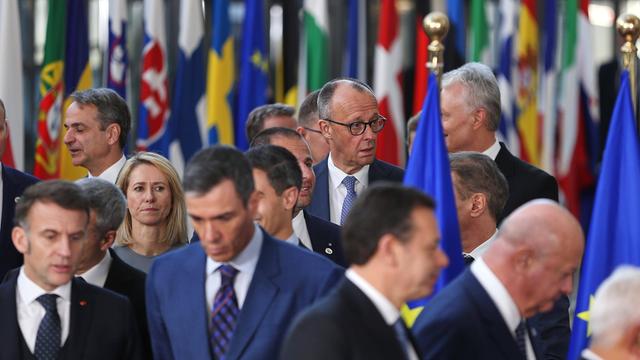 EU-Gipfel: Die Staats- und Regierungschefs bei einem Treffen in Brüssel.