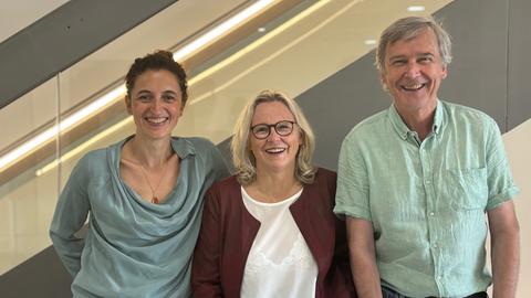 Redaktionsteam "Umwelt und Verbraucher": Sandra Pfister, Jule Reimer und Georg Ehring (v.l.n.r.)