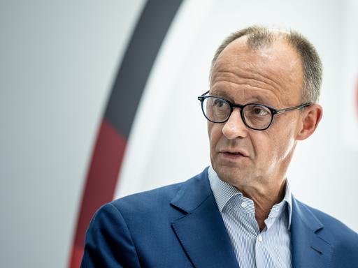 Friedrich Merz, CDU Bundesvorsitzender und Fraktionsvorsitzender der CDU/CSU Fraktion. 