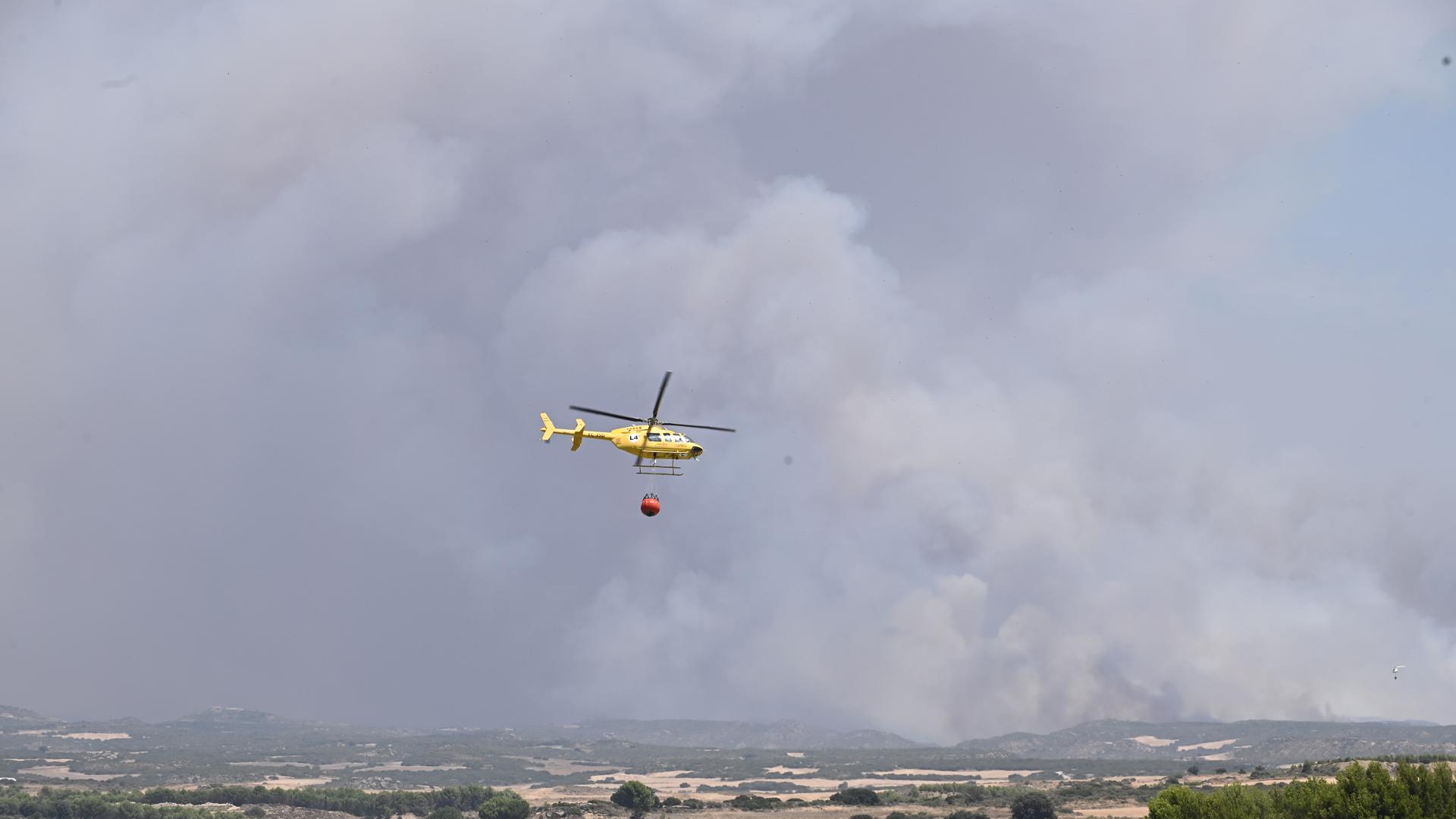 Waldbrände - Feuer zerstört im Nordosten Spaniens Fläche von mehr als 12.000 Hektar