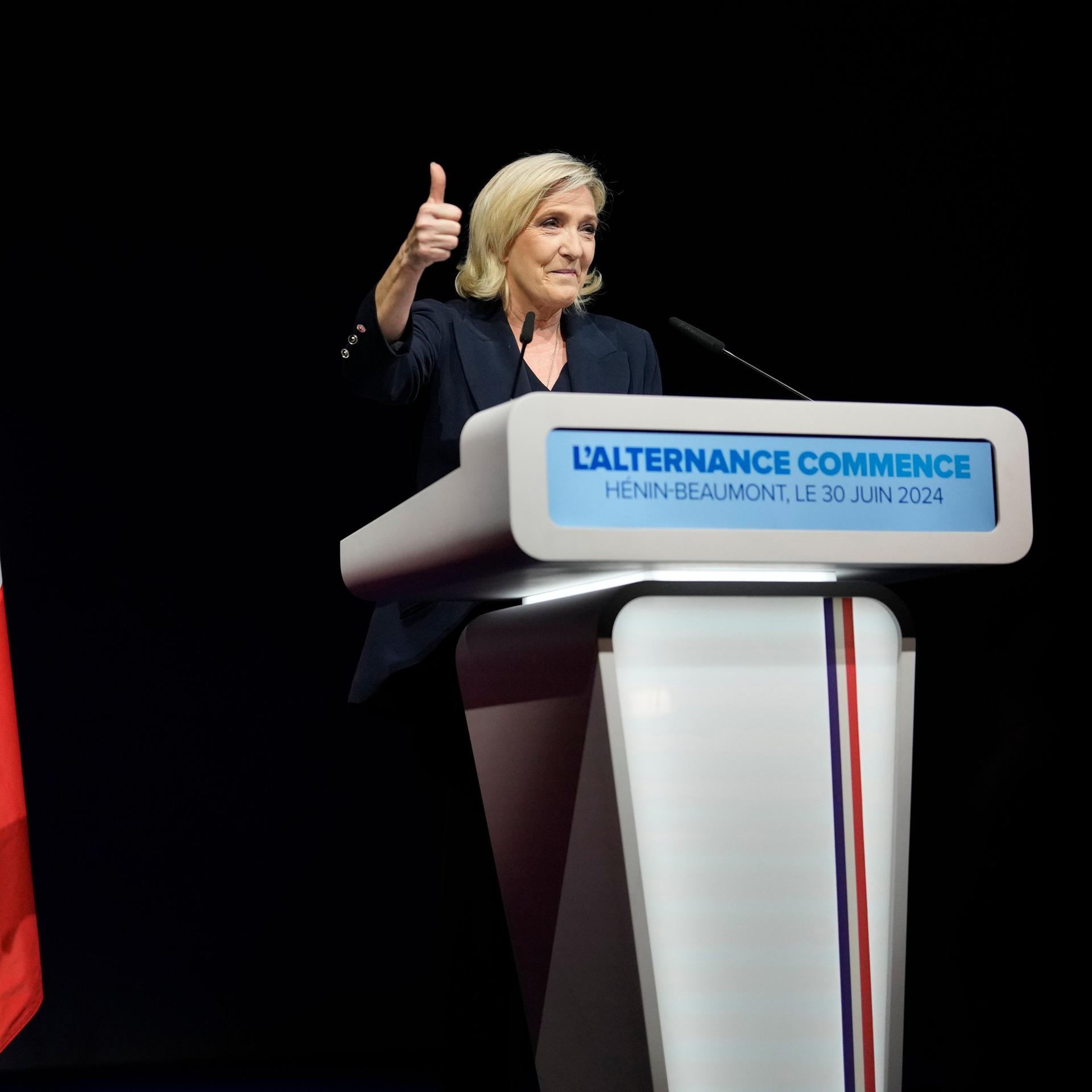 Wahlsieg der extremen Rechten in Frankreich - Macrons Misere