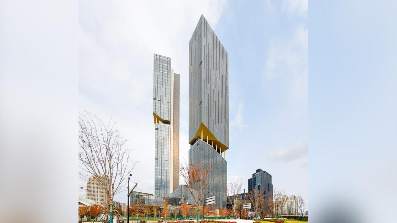 AXIOM A und B, ein markantes Superhochhaus in Shanghai AXIOM A und B, ein markantes Superhochhaus in Shanghai