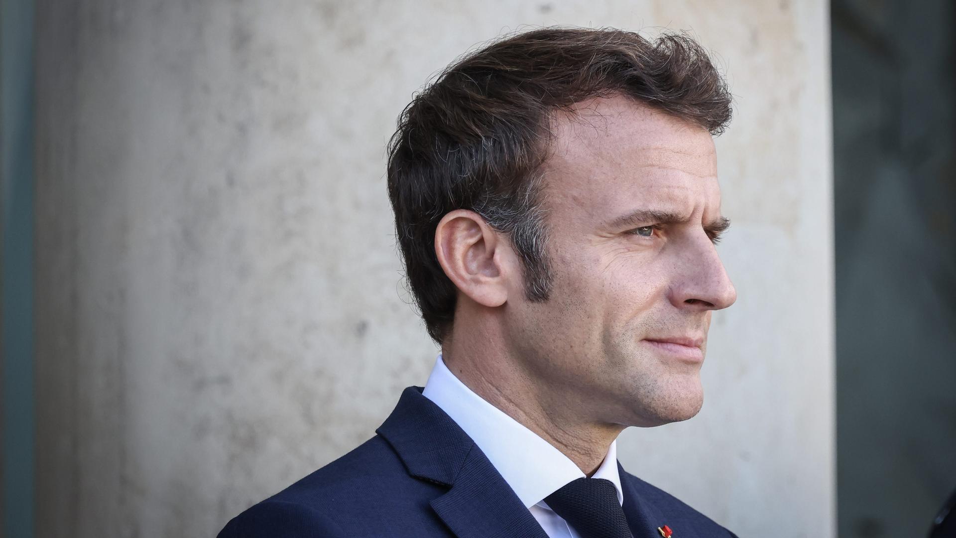 Der französische Staatspräsident Emmanuel Macron 