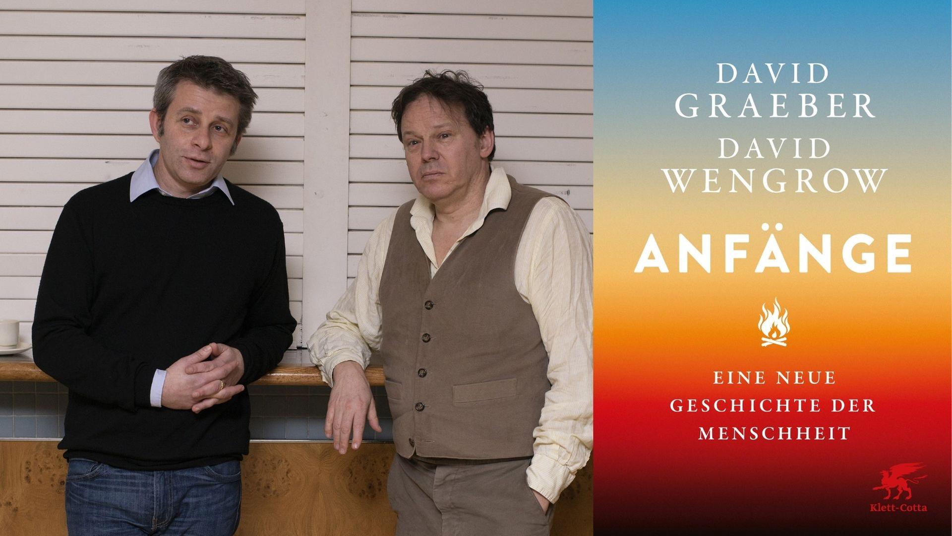 David Wengrow (links) und David Graeber (rechts) haben eine "Neue Geschichte der Menschheit“ geschrieben.