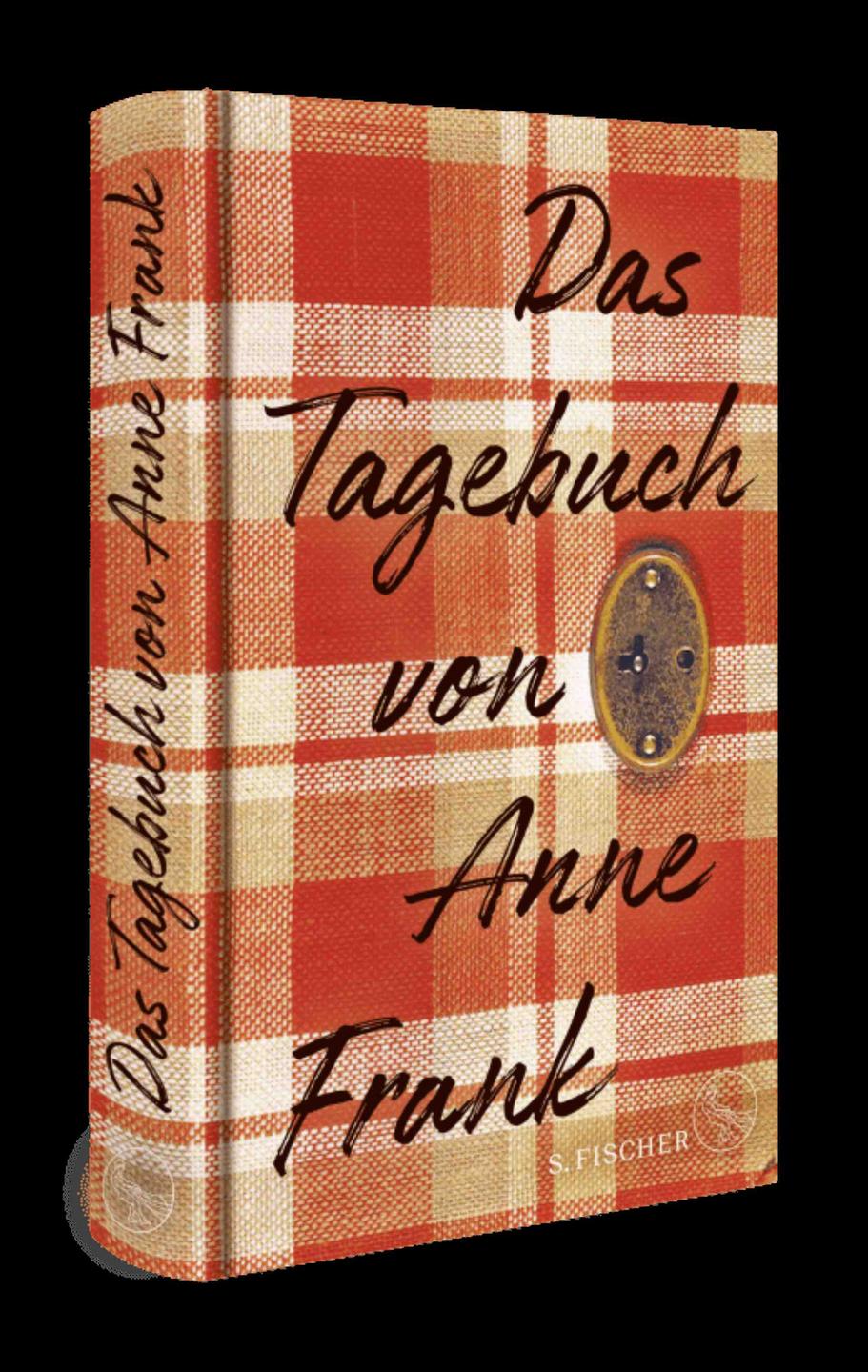 Buchcover des Tagebuchs von Anne Frank, erschienen beim S. Fischer Verlag Buchcover des Tagebuchs von Anne Frank, erschienen beim S. Fischer Verlag