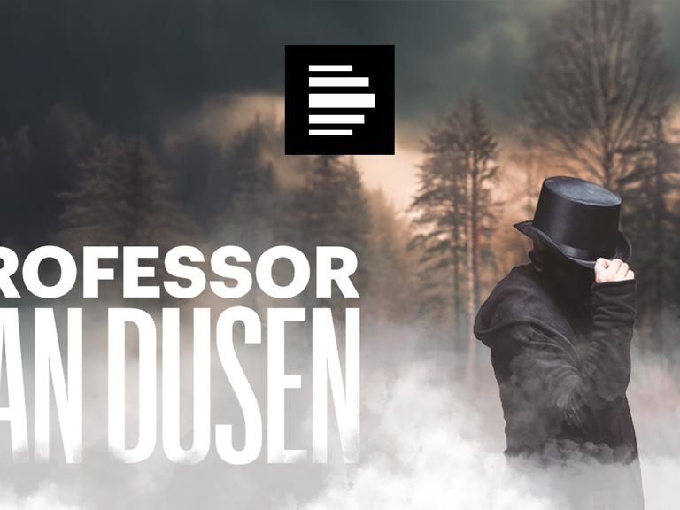 Podcastscover "Professor van Dusen"-Krimi