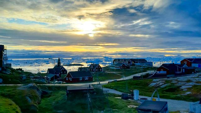 Landschaft in IIlulissat, Grönland