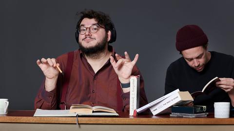 Axel Ranisch und Gastmoderator Tobias Krell
