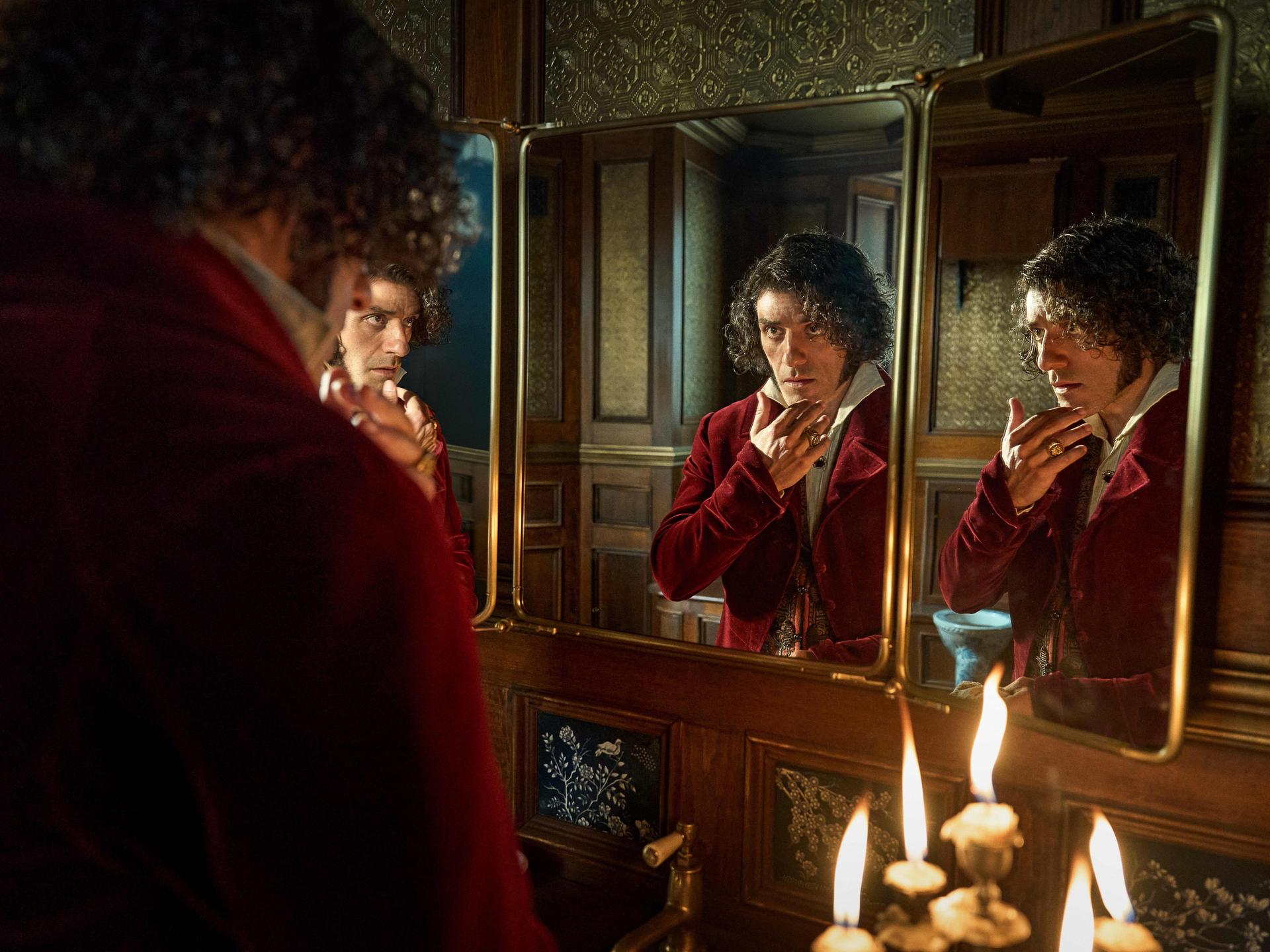 Oscar Isaac as Victor Frankenstein in der neuen Verfilmung von "Frankenstein!"