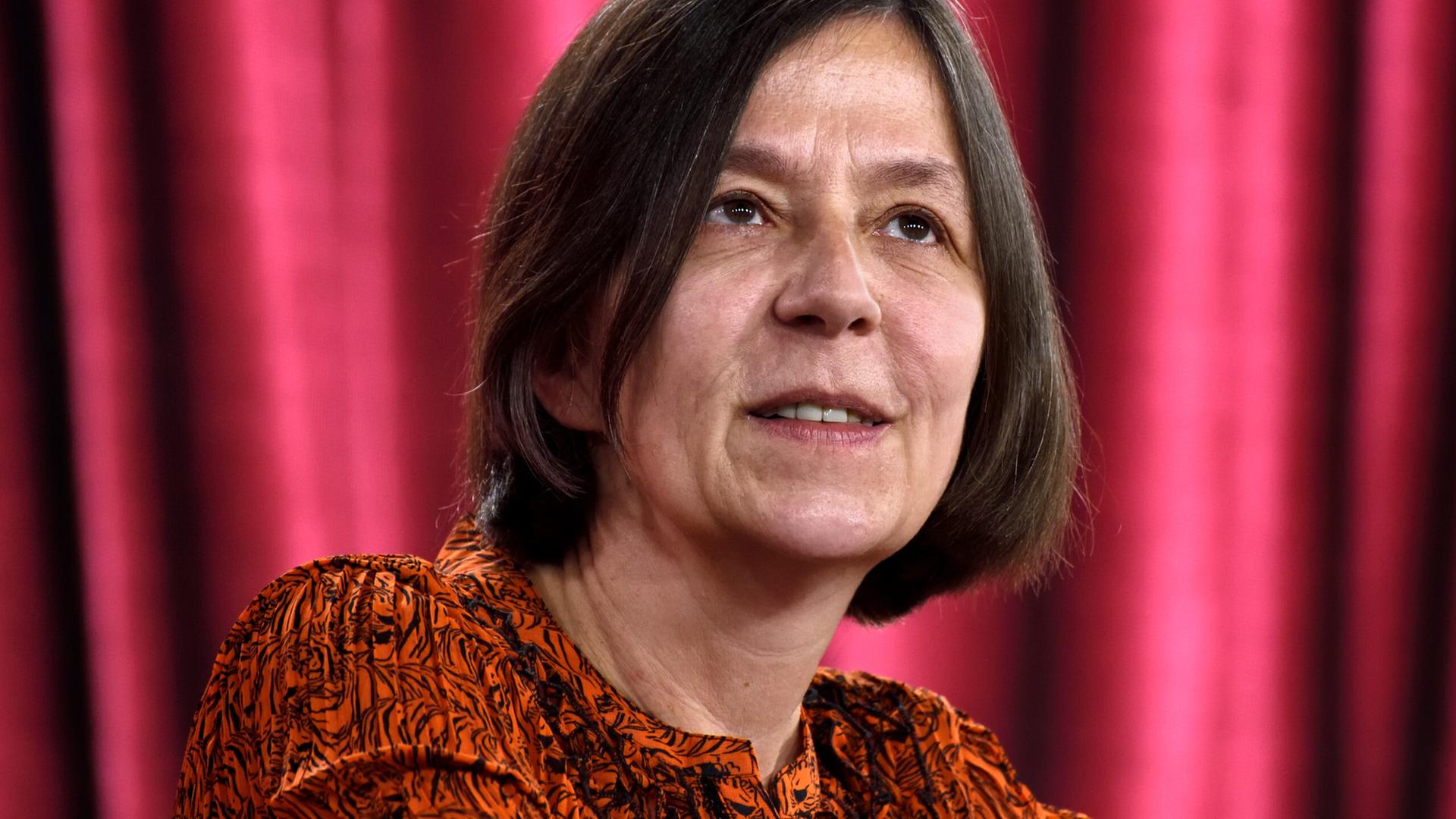 Die Autorin Christine Wunnicke. Die Autorin Christine Wunnicke.