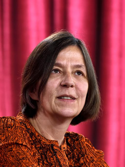Die Autorin Christine Wunnicke. Die Autorin Christine Wunnicke.