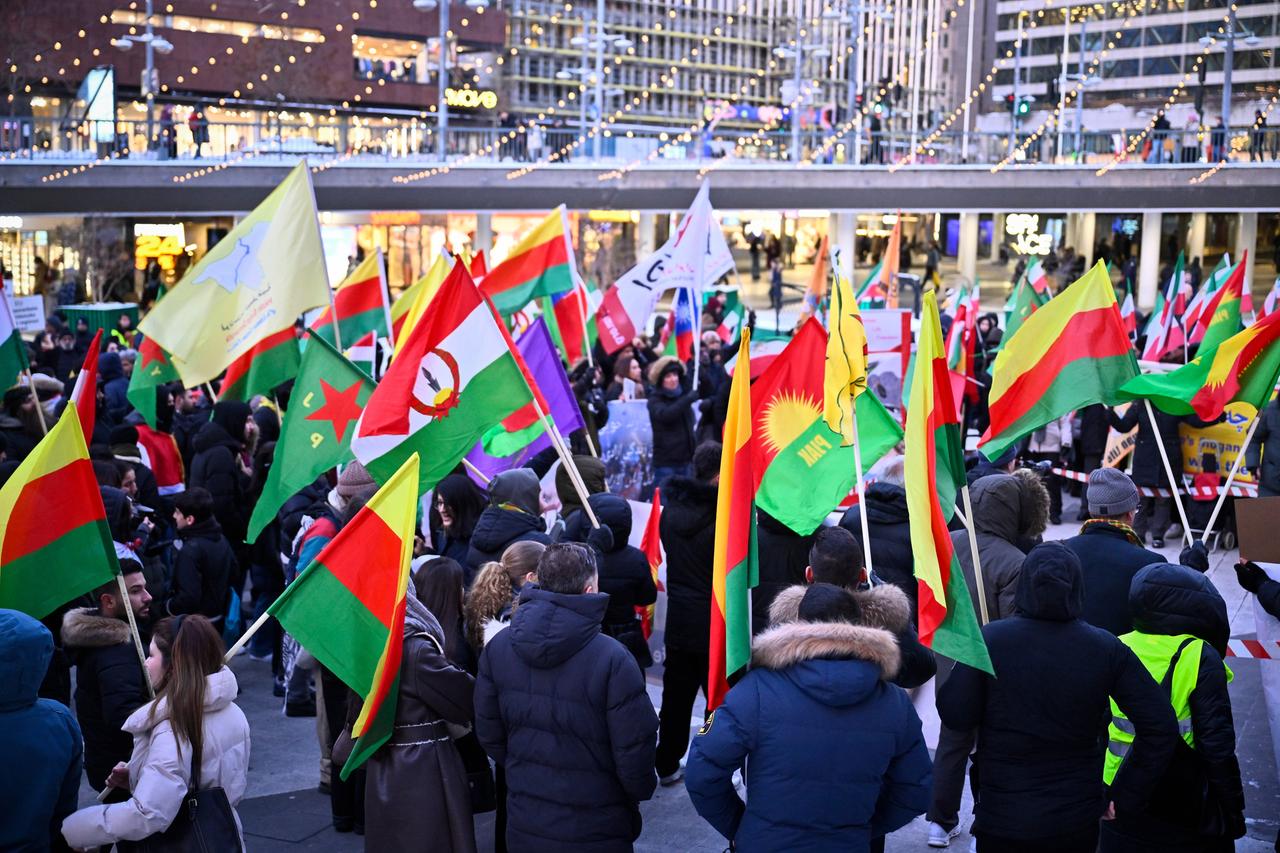 Demonstration gegen das iranische Regime in Stockholm Demonstration gegen das iranische Regime in Stockholm
