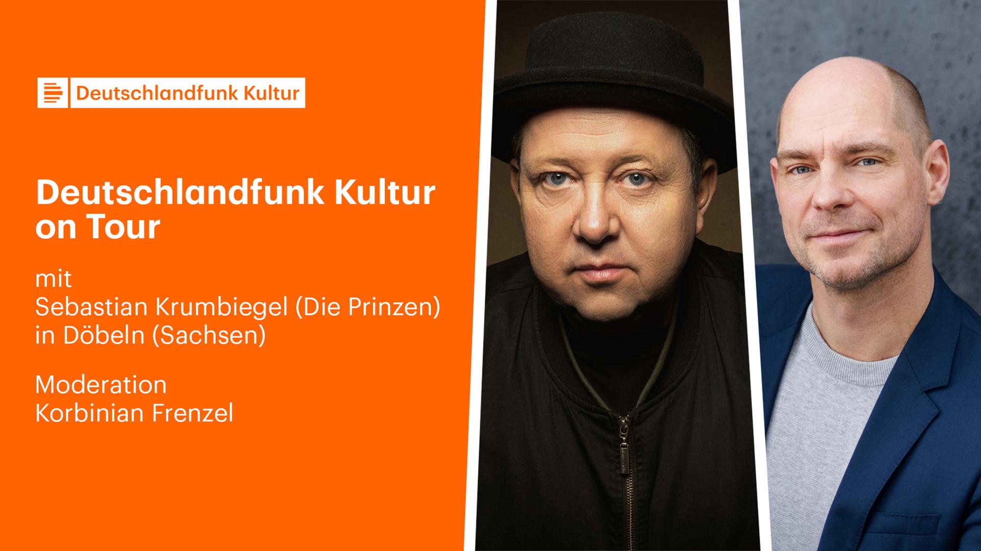 Deutschlandfunk Kultur on Tour mit Sebastian Krumbiegel in Döbeln. Moderation: Korbinian Frenzel. 