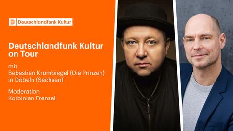 Deutschlandfunk Kultur on Tour mit Sebastian Krumbiegel in Döbeln. Moderation: Korbinian Frenzel. 