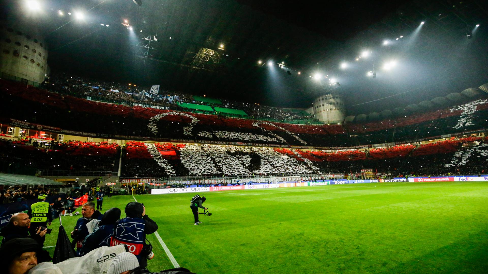 Seit 1926 trägt der AC Mailand seine Heimspiele im Giuseppe-Meazza-Stadion, genannt San Siro, aus.