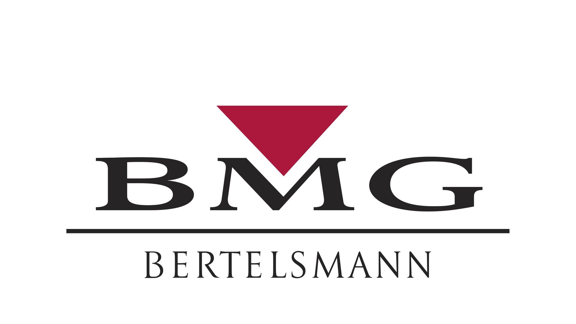Das ogo der Bertelsmann Music Group vor weißem Hintergrund Das ogo der Bertelsmann Music Group vor weißem Hintergrund