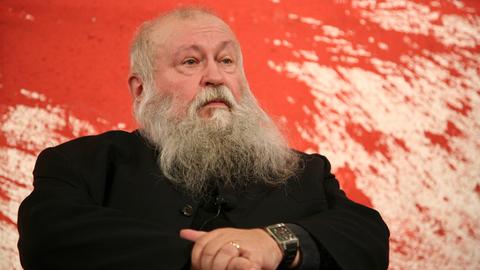 Der österreichische Aktionskünstler Hermann Nitsch 