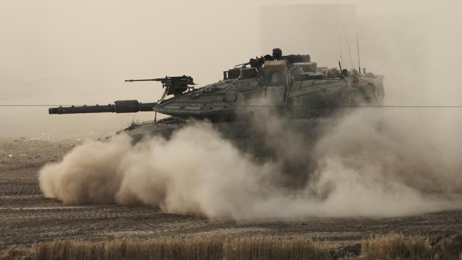 Ein israelischer Panzer Ein israelischer Panzer