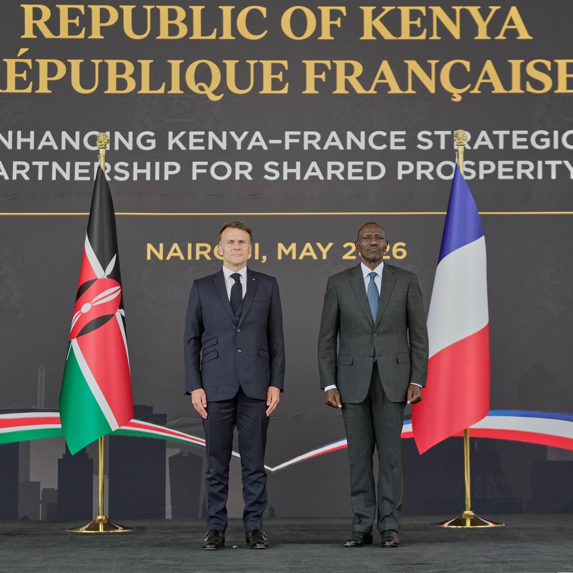 Nairobi - Afrika-Frankreich-Gipfel mit Präsidenten Ruto und Macron