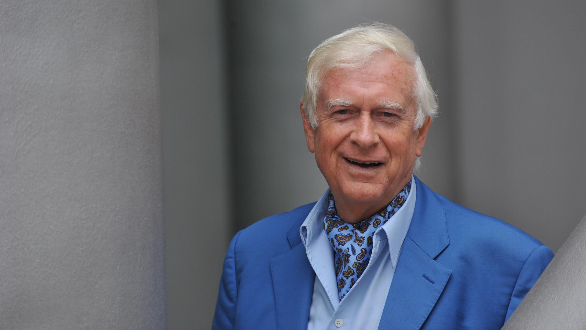 Der österreichische TV-Gesundheitsjournalist Hademar Bankhofer, aufgenommen auf der 61. Frankfurter Buchmesse in Frankfurt am Main.