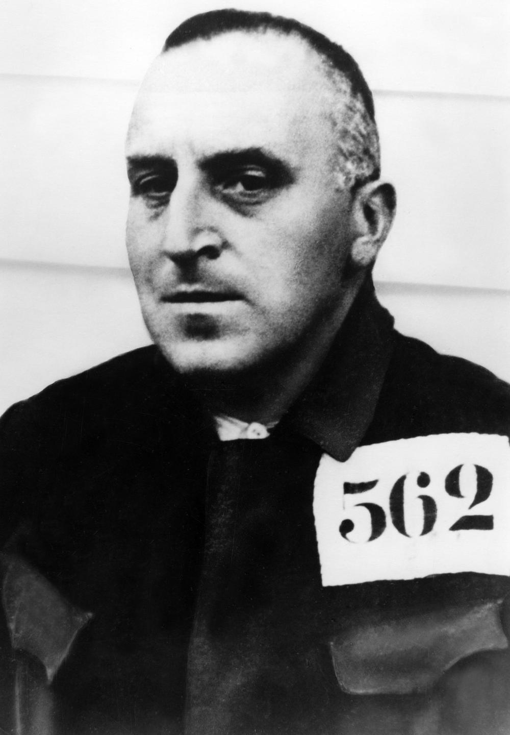 Carl von Ossietzky als Gefangener im KZ Esterwegen, 1934