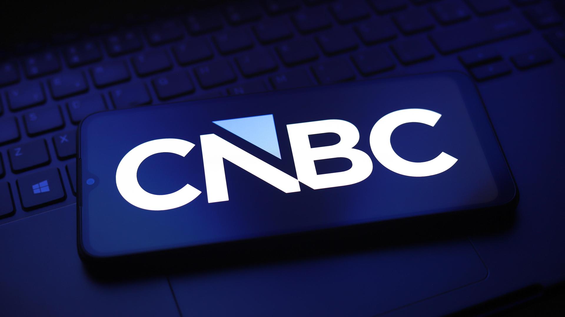 Das Logo von CNBC Das Logo von CNBC