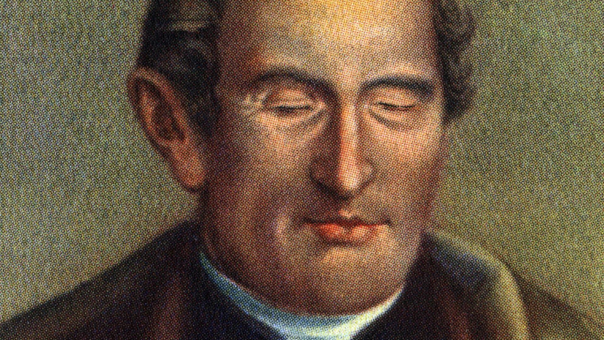 Porträt von Louis Braille