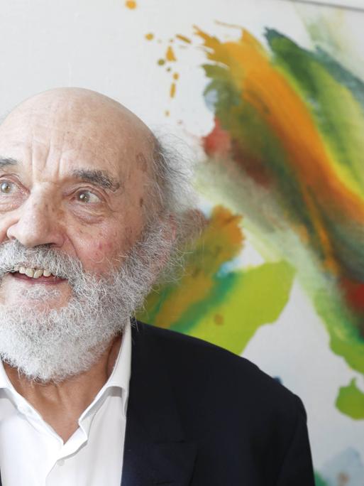 Wolfgang Hollegha, einer der renommiertesten Vertreter der abstrakten Malerei in Österreich