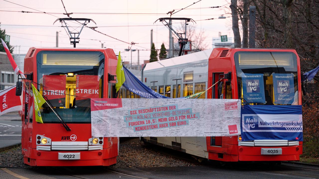 Nordrhein-Westfalen - Verdi Weitet Warnstreiks Massiv Aus