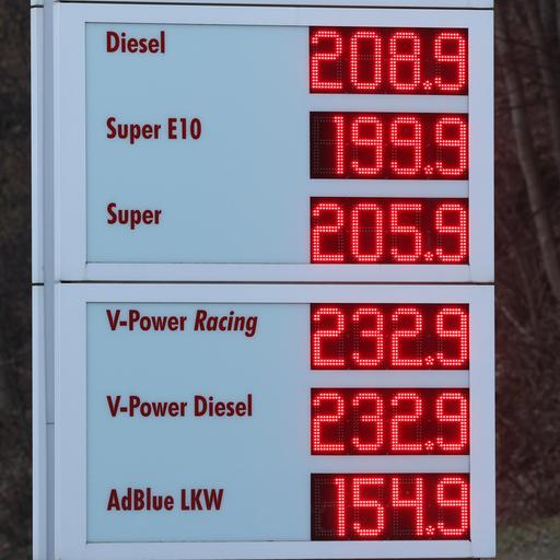 Die aktuellen Spritpreise am Morgen