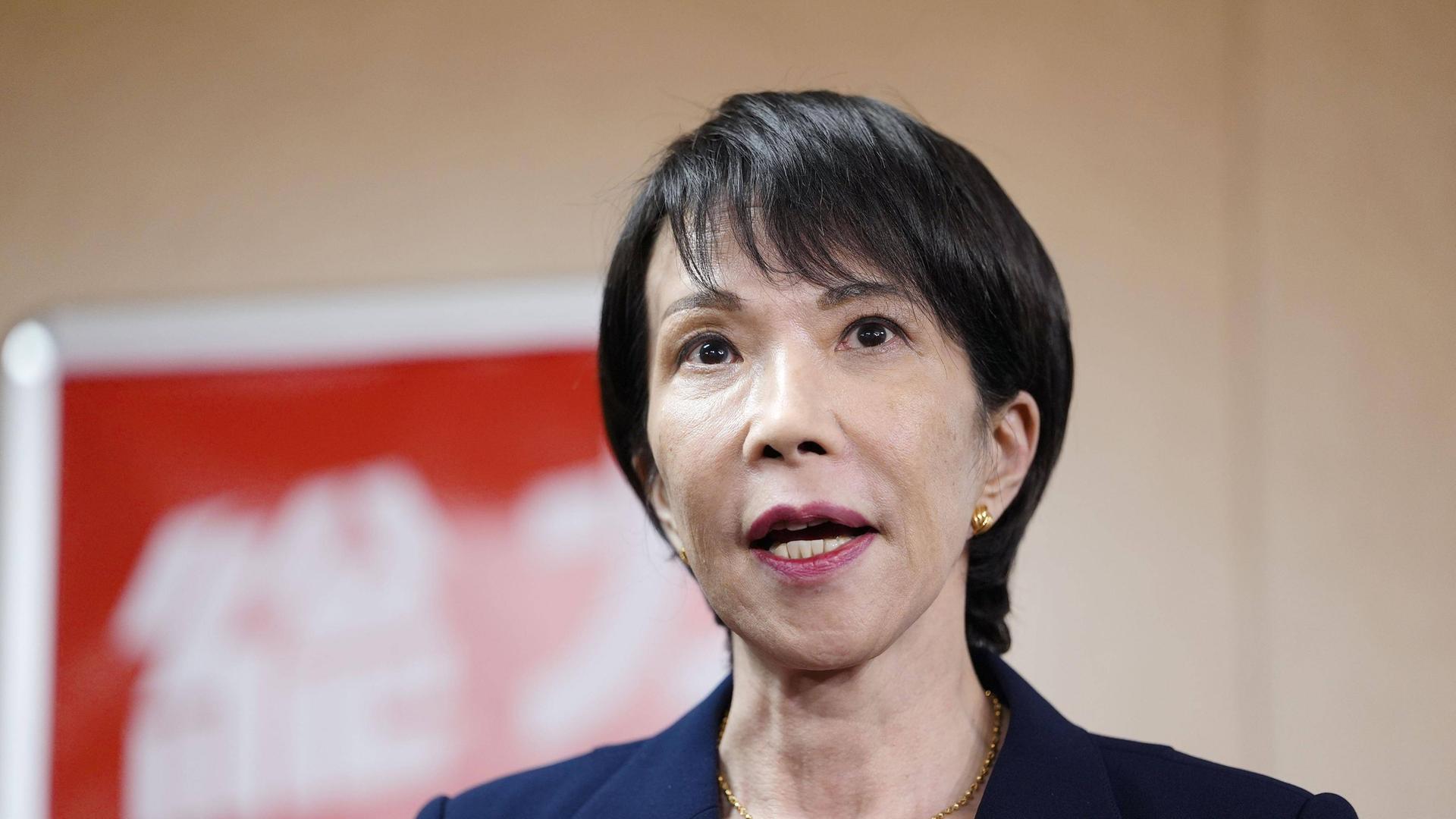 Porträtaufnahme von Sanae Takaichi