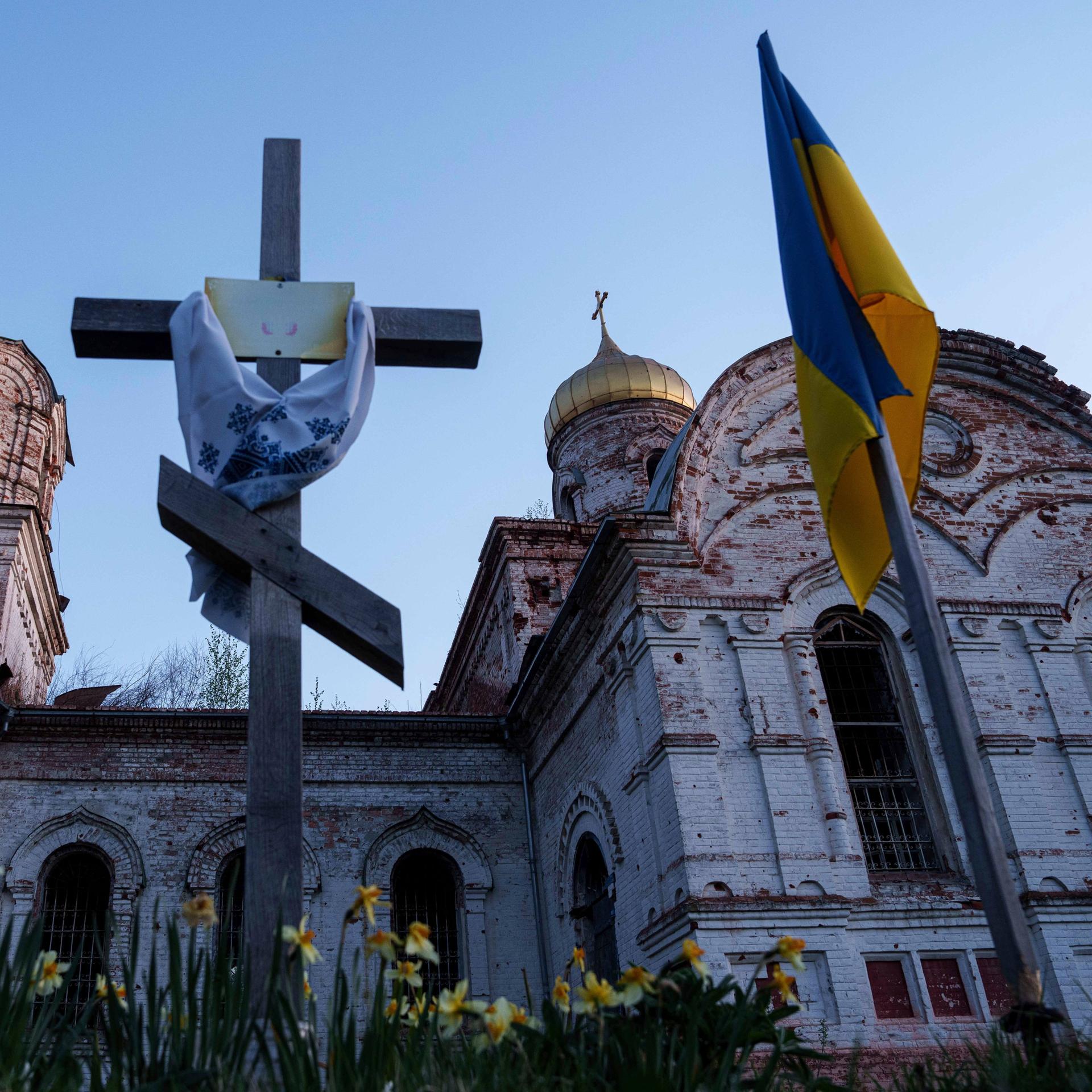 NGO-Bilanz - Viele ukrainische Religionsstätten durch Krieg 