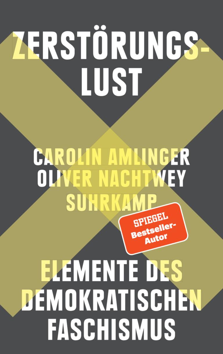 Buchcover zu "Zerstörungslust. Elemente des demokratischen Faschismus Was wollen Donald Trump, Elon Musk und ihre Anhänger:innen?" von Carolin Amlinger und Oliver Nachtwey