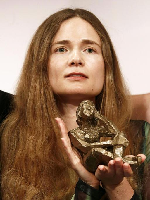 Valeria Gordeev, Preisträgerin des Ingeborg-Bachmann-Preises im Rahmen der 47. Tage der deutschsprachigen Literatur in Klagenfurt 2023. 