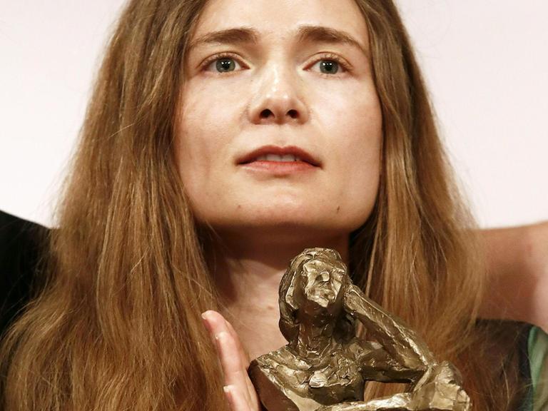 Valeria Gordeev, Preisträgerin des Ingeborg-Bachmann-Preises im Rahmen der 47. Tage der deutschsprachigen Literatur in Klagenfurt 2023. 