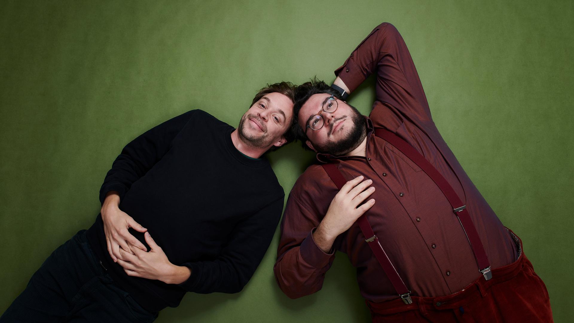 Axel Ranisch und Gastmoderator Tobias Krell Axel Ranisch und Gastmoderator Tobias Krell