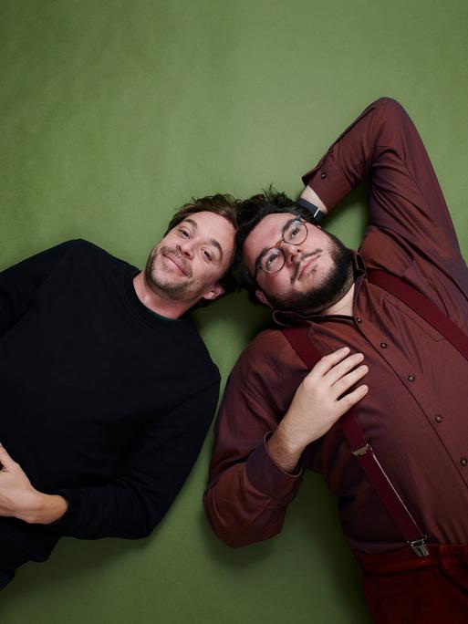 Axel Ranisch und Gastmoderator Tobias Krell