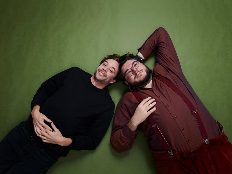 Axel Ranisch und Gastmoderator Tobias Krell