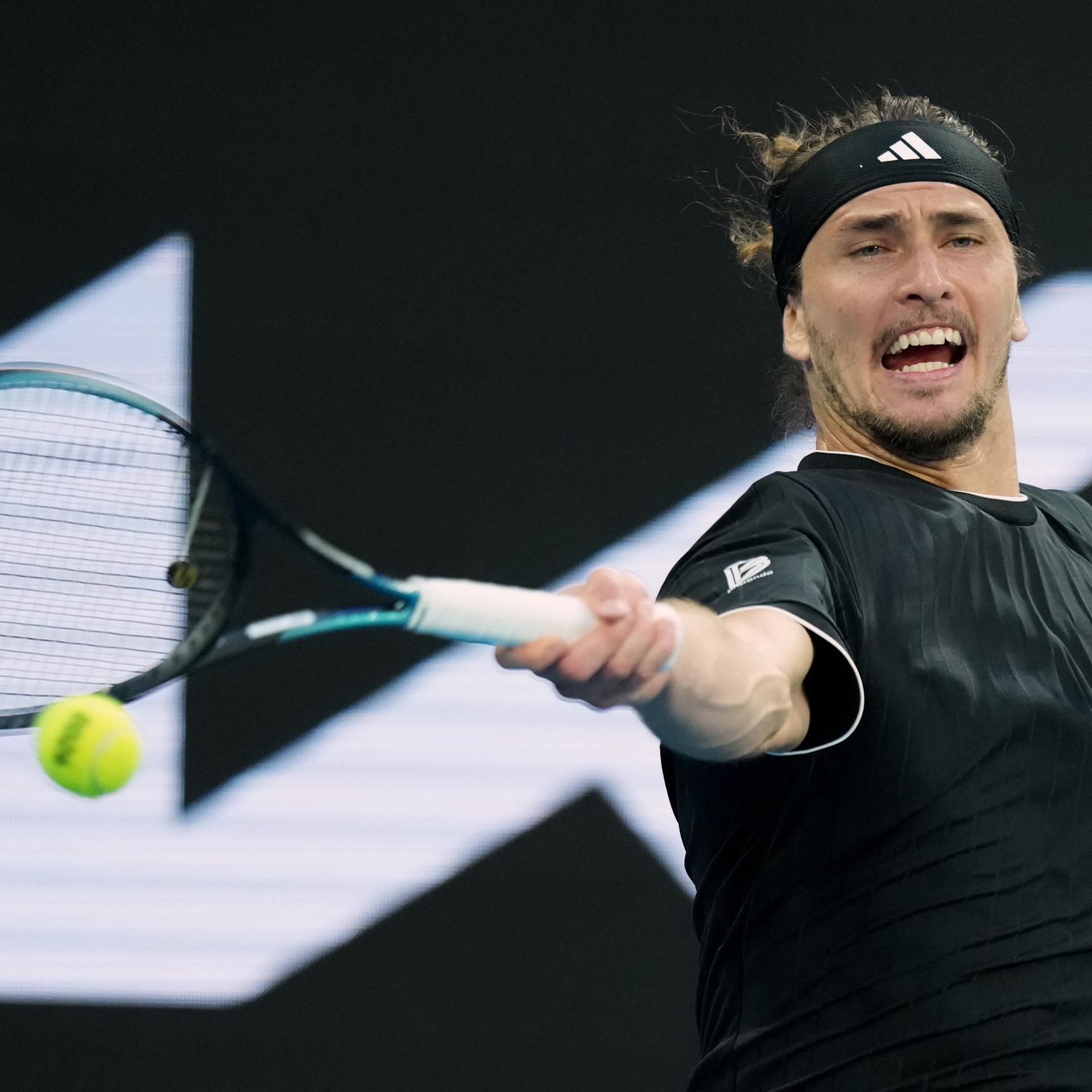 Tennis - Zverev in Melbourne souverän im Viertelfinale