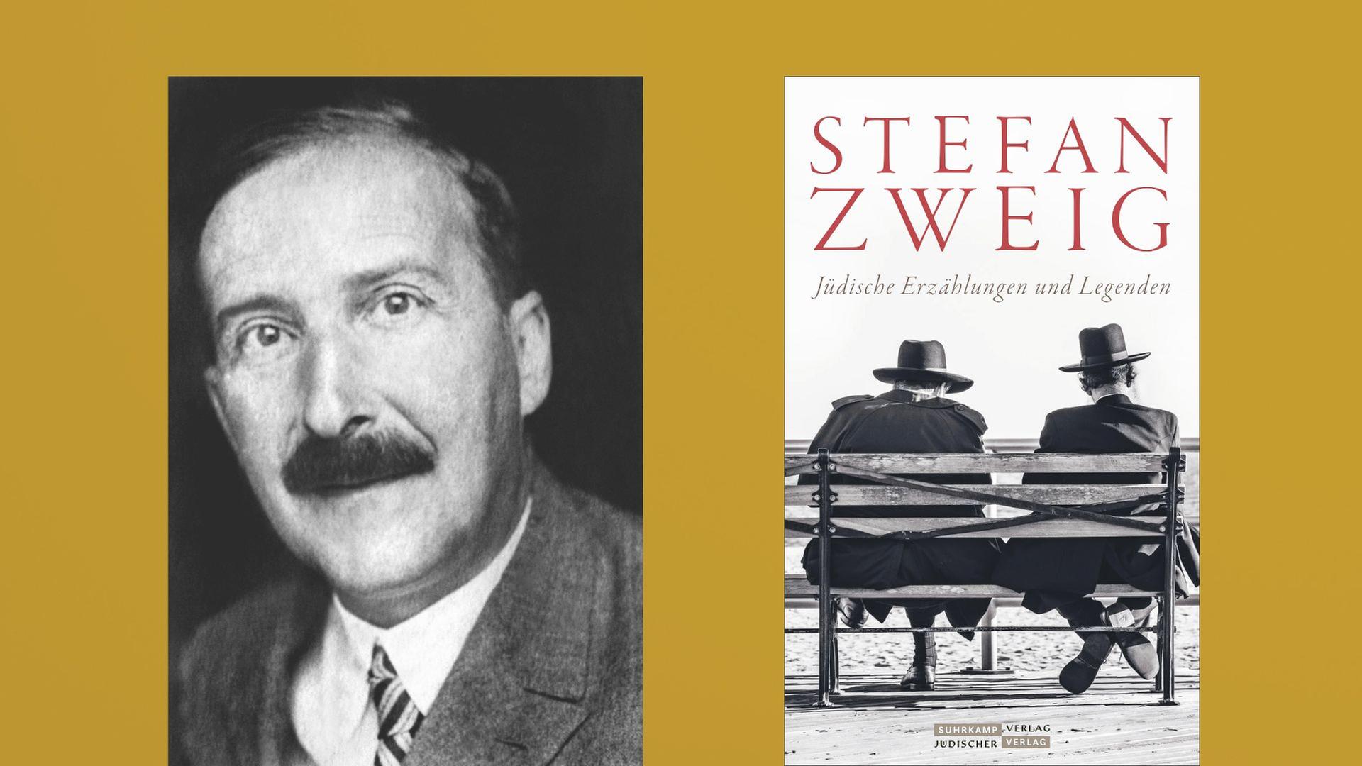 Stefan Zweig: "Jüdische Erzählungenund Legenden"

Zu sehen sind der Autor und das Buchcover