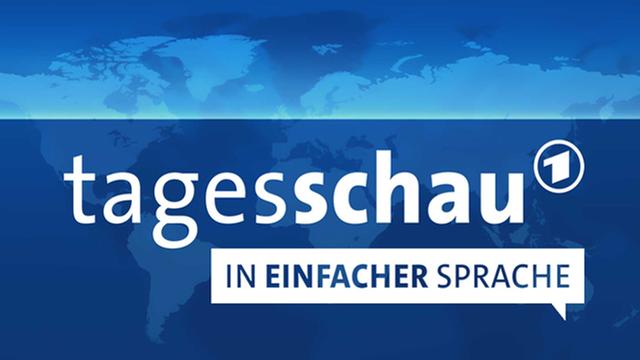 Logo der tagesschau in Einfacher Sprache