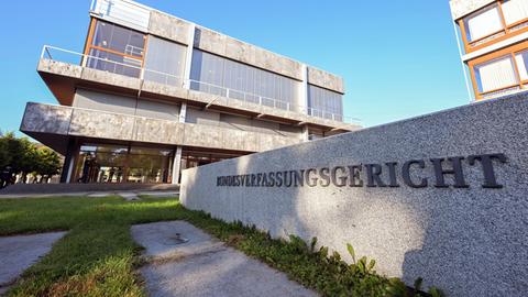 Außenaufnahme des Bundesverfassungsgerichts 