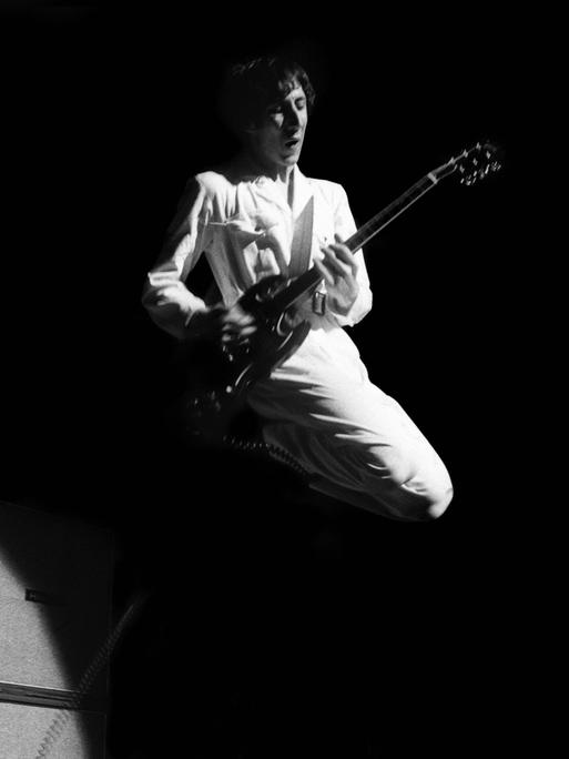 Pete Townshend bei einem Auftritt in Frankreich im Jahr 1970