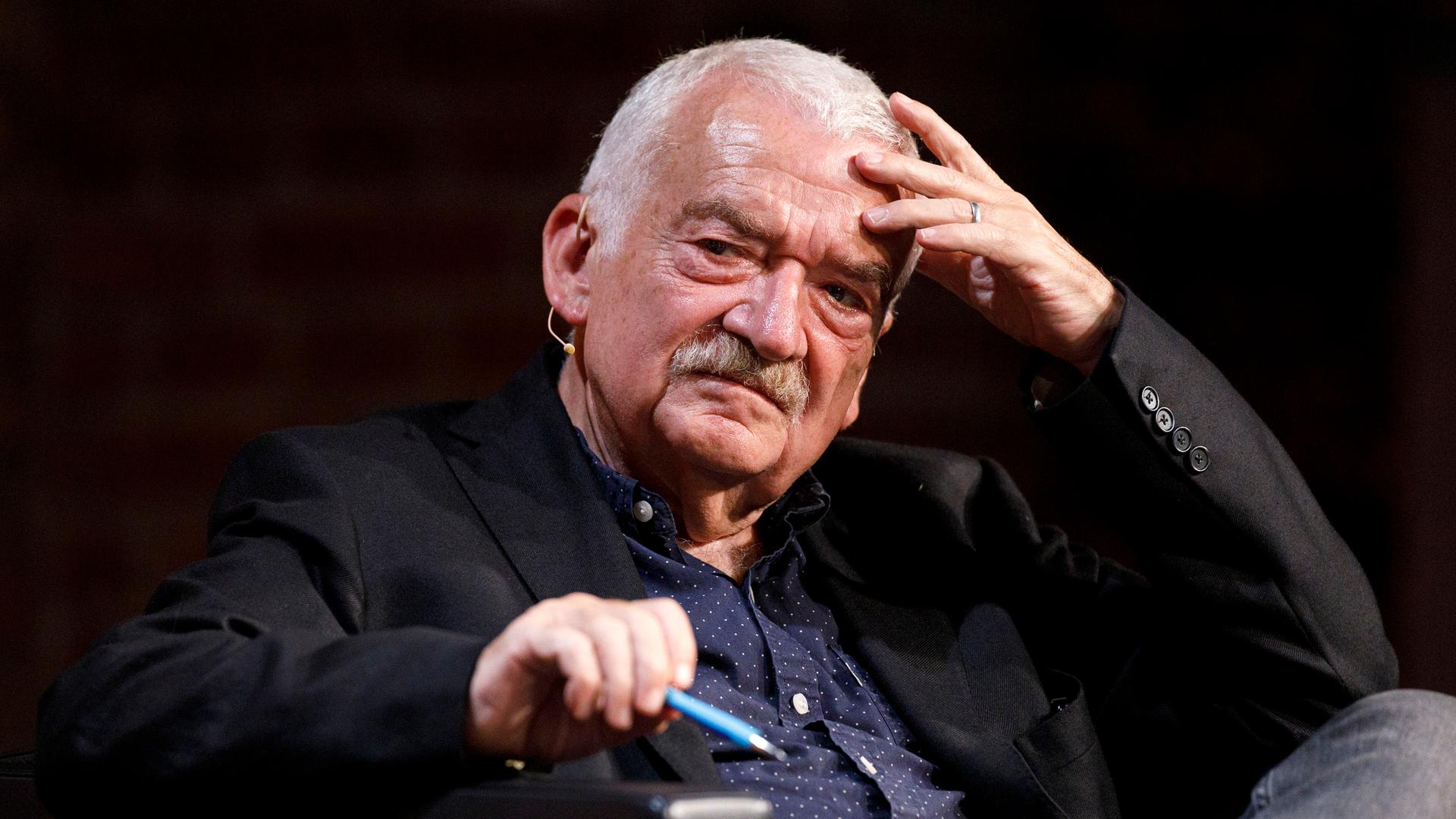 Hans Ulrich Gumbrecht spricht auf der phil.COLOGNE, dem internationalen Festival für Philosophie, in Köln, am 05.09.2021. Hans Ulrich Gumbrecht spricht auf der phil.COLOGNE, dem internationalen Festival für Philosophie, in Köln, am 05.09.2021.