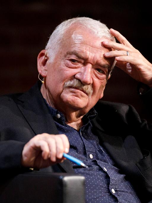 Hans Ulrich Gumbrecht spricht auf der phil.COLOGNE, dem internationalen Festival für Philosophie, in Köln, am 05.09.2021.