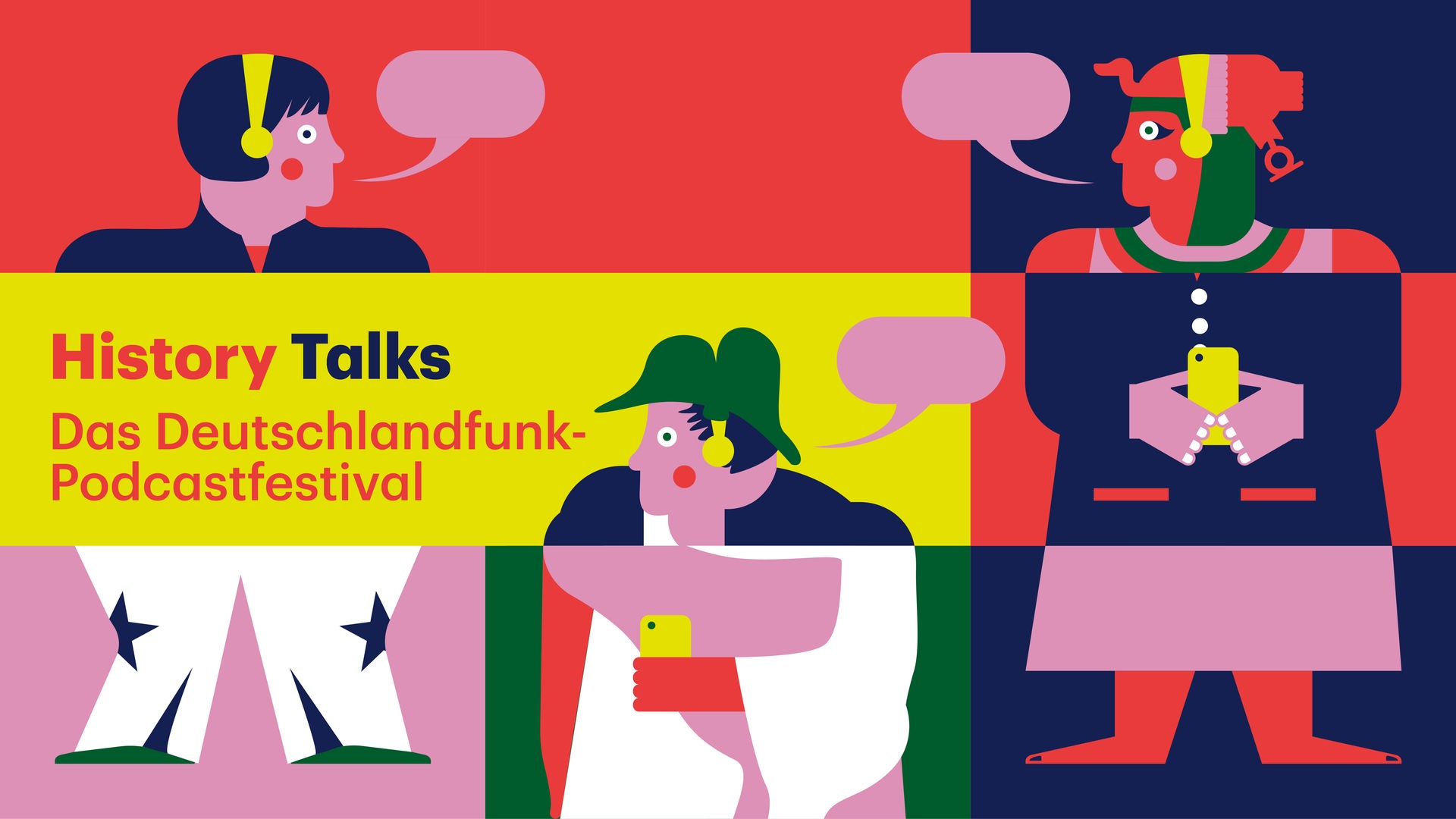 Grafik Podcastfestival History Talks